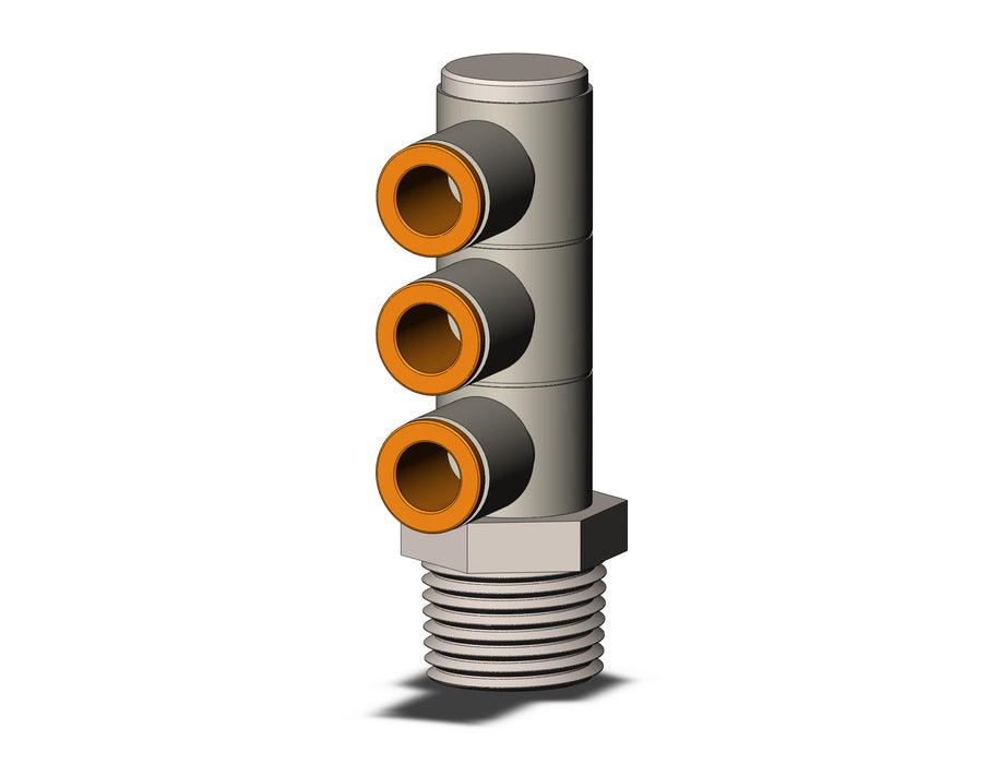 KQ2VT09-37NS FITTING, TPLE UNI MALE ELBOW