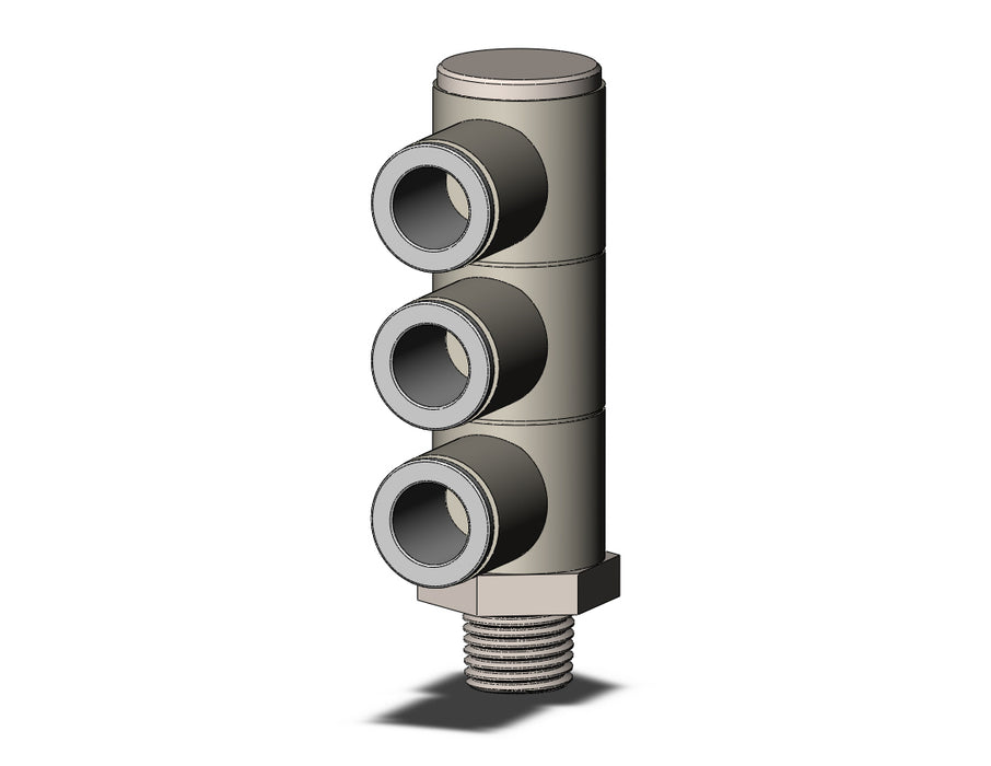 KQ2VT10-02NS FITTING, TPLE UNI MALE ELBOW