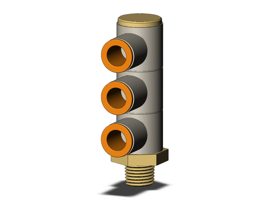KQ2VT11-35A FITTING, TPLE UNI MALE ELBOW
