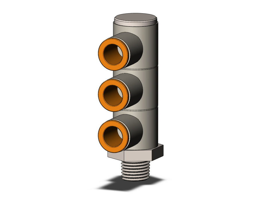 KQ2VT11-35NS FITTING, TPLE UNI MALE ELBOW