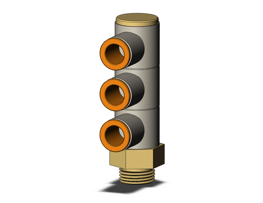 KQ2VT11-36AP FITTING, TPLE UNI MALE ELBOW