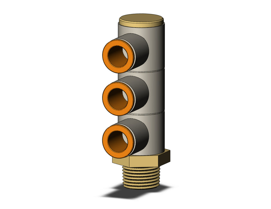 KQ2VT11-36AS FITTING, TPLE UNI MALE ELBOW