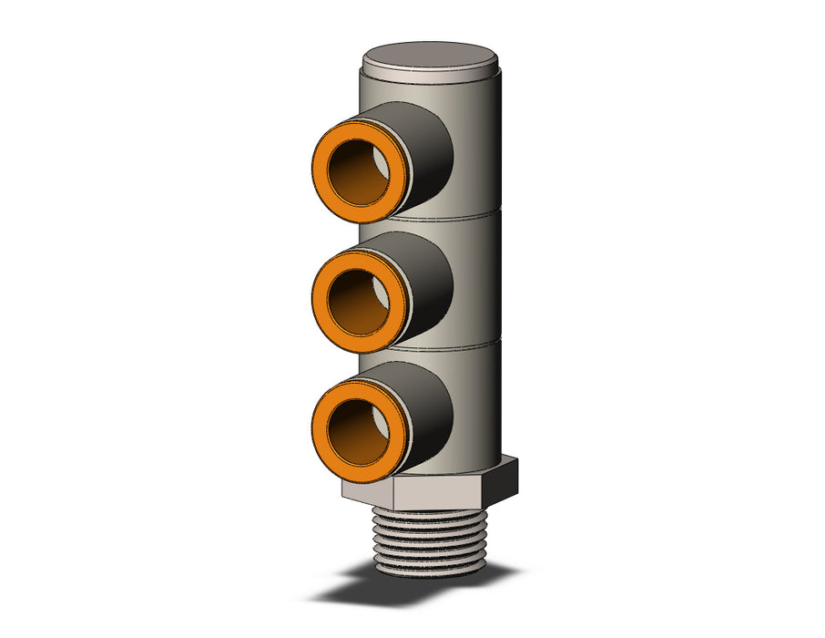 KQ2VT11-36NS FITTING, TPLE UNI MALE ELBOW