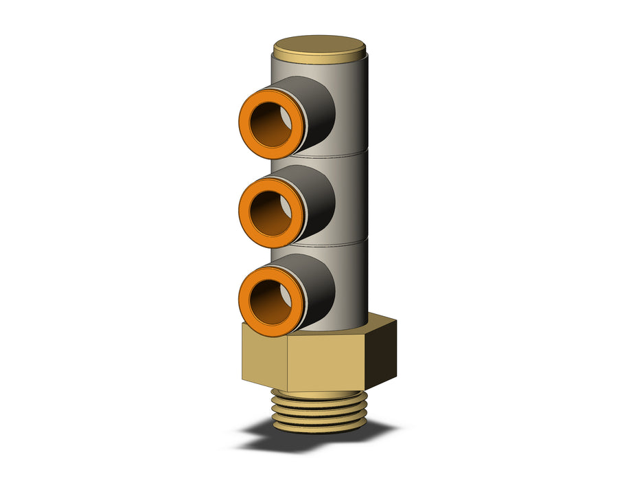 KQ2VT11-37AP FITTING, TPLE UNI MALE ELBOW