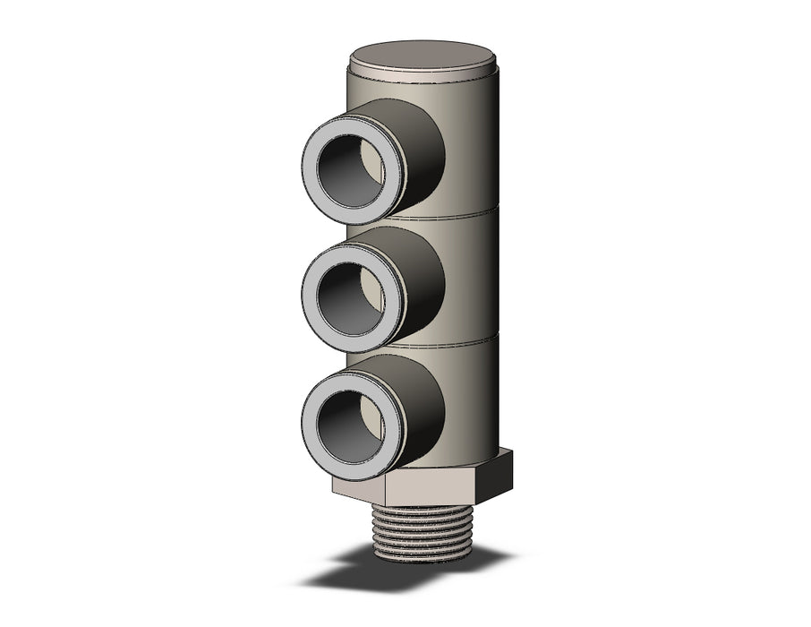 KQ2VT12-03NS FITTING, TPLE UNI MALE ELBOW