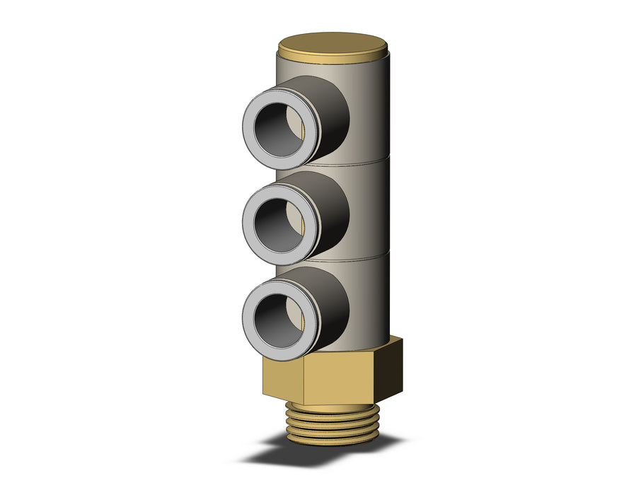 KQ2VT12-04AP FITTING, TPLE UNI MALE ELBOW