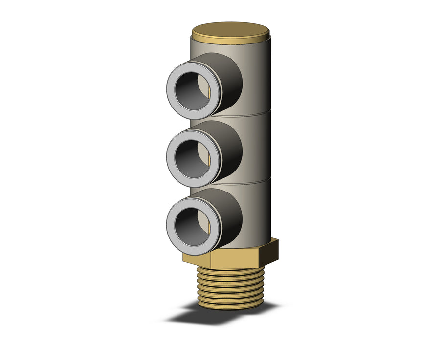 KQ2VT12-04A FITTING, TPLE UNI MALE ELBOW