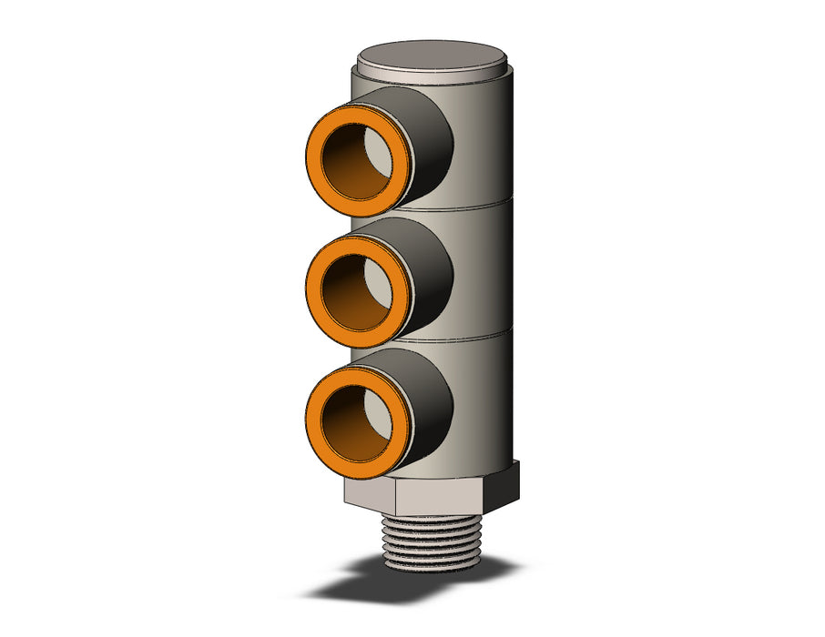 KQ2VT13-36NS FITTING, TPLE UNI MALE ELBOW