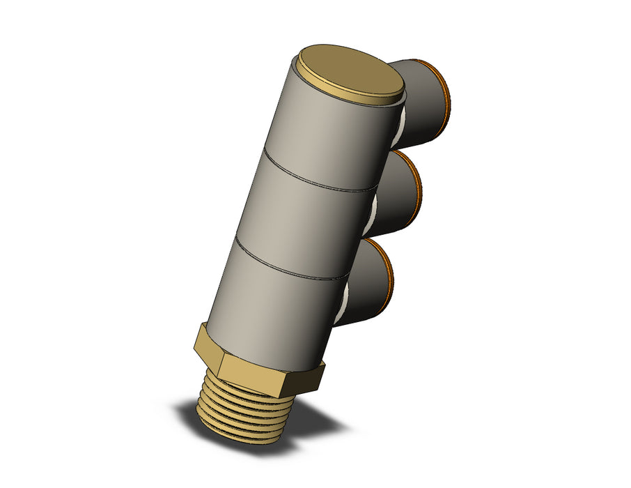 KQ2VT13-37A FITTING, TPLE UNI MALE ELBOW