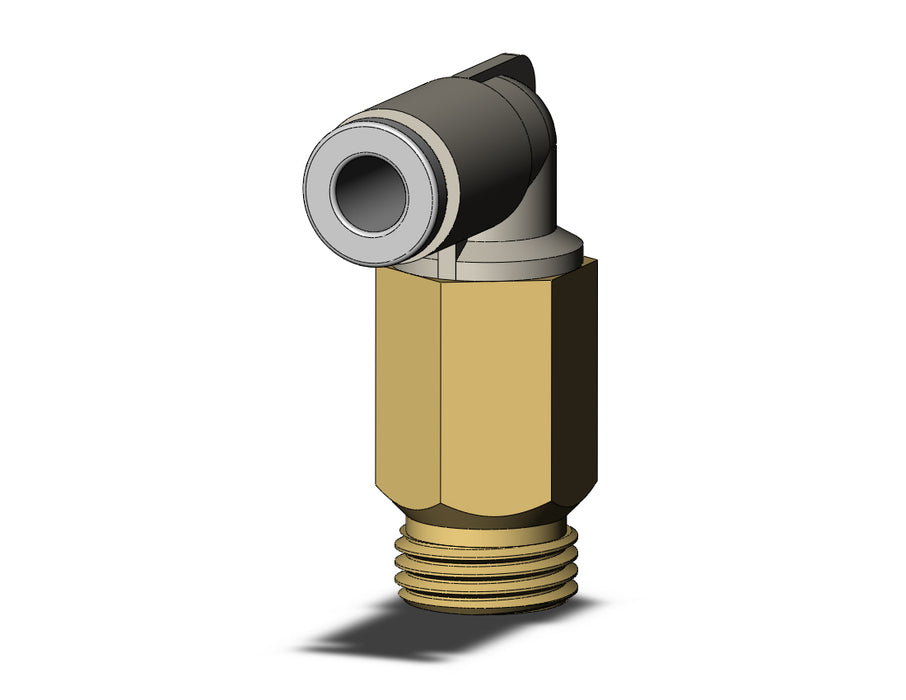 KQ2W04-U01A FITTING, EXT MALE ELBOW