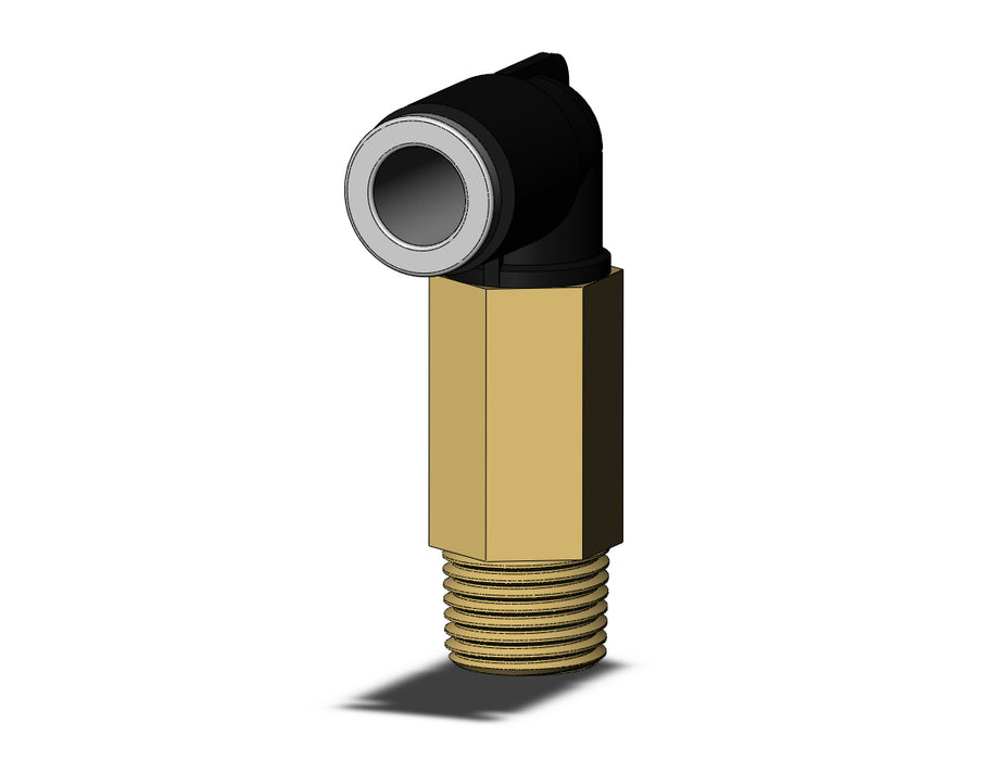 KQ2W06-01AS-X35 FITTING, EXT MALE ELBOW