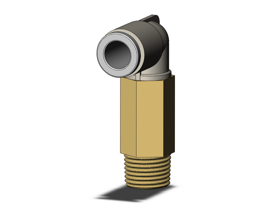 KQ2W06-01A FITTING, EXT MALE ELBOW