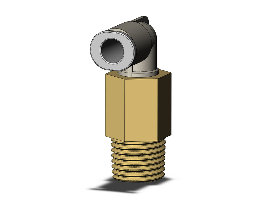 KQ2W06-02AS1 FITTING, EXT MALE ELBOW