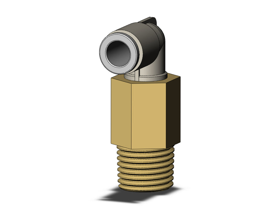 KQ2W06-02AS FITTING, EXT MALE ELBOW