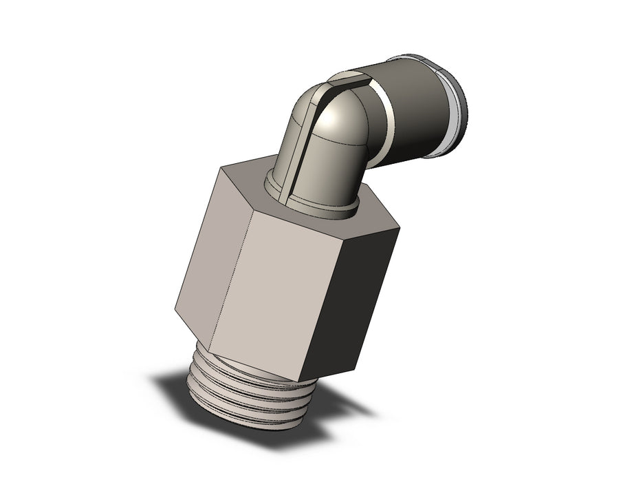 KQ2W06-02NP1 FITTING, EXT MALE ELBOW