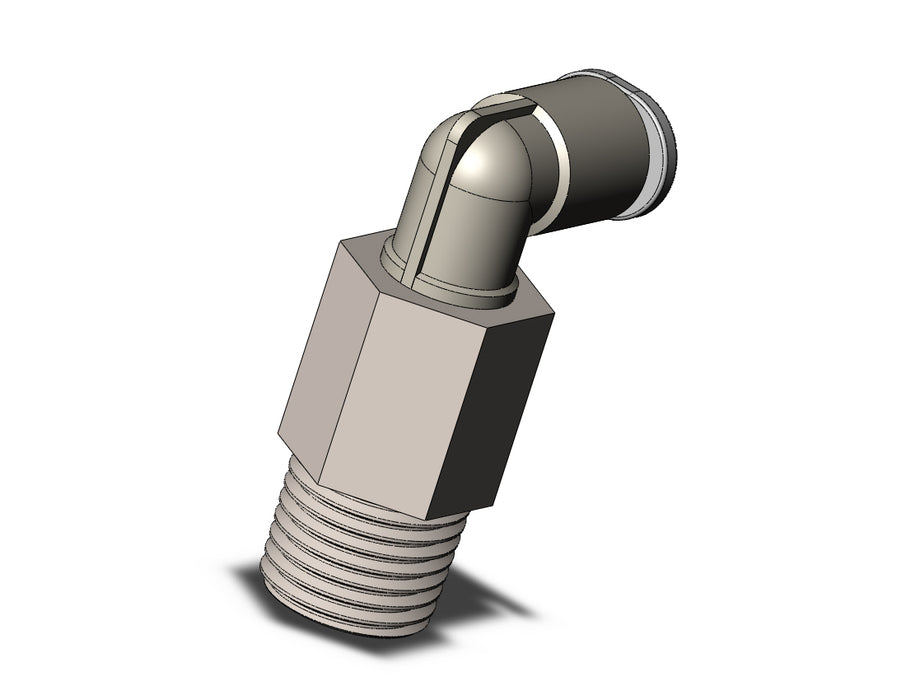 KQ2W06-02NS1 FITTING, EXT MALE ELBOW