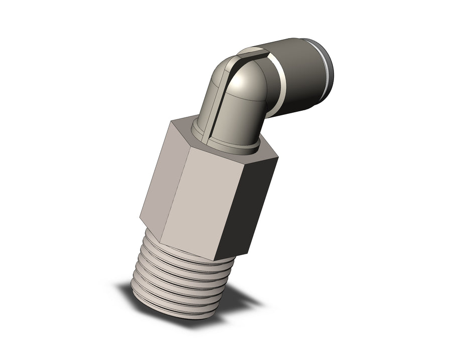 KQ2W06-02N FITTING, EXT MALE ELBOW