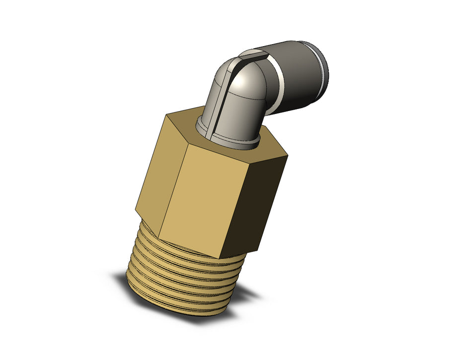 KQ2W06-03A FITTING, EXT MALE ELBOW