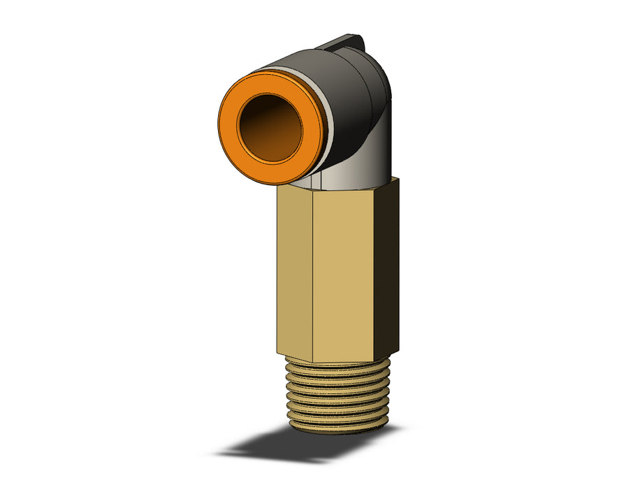KQ2W07-01A FITTING, EXT MALE ELBOW