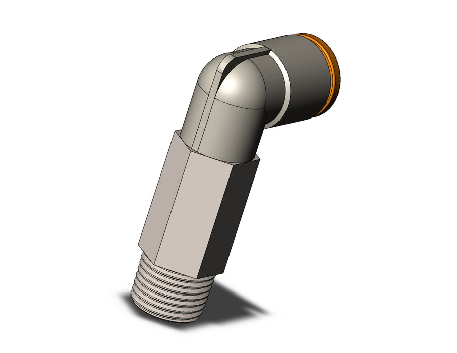 KQ2W07-01NS FITTING, EXT MALE ELBOW
