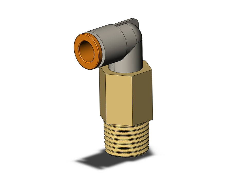 KQ2W07-02AS FITTING, EXT MALE ELBOW
