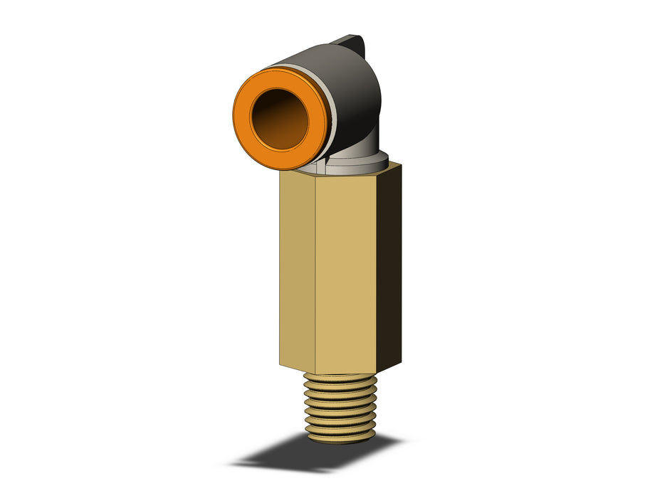 KQ2W07-33AS FITTING, EXT MALE ELBOW