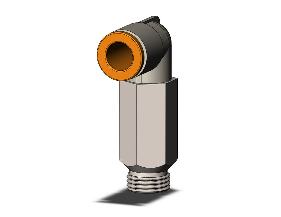 KQ2W07-U01N FITTING, EXT MALE ELBOW