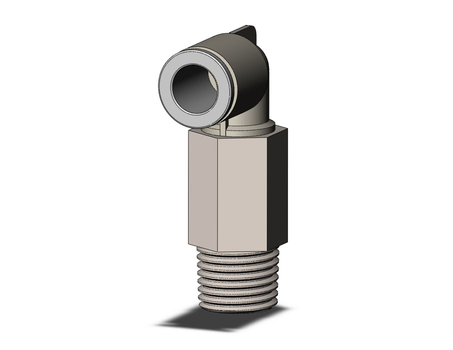 KQ2W08-02N FITTING, EXT MALE ELBOW