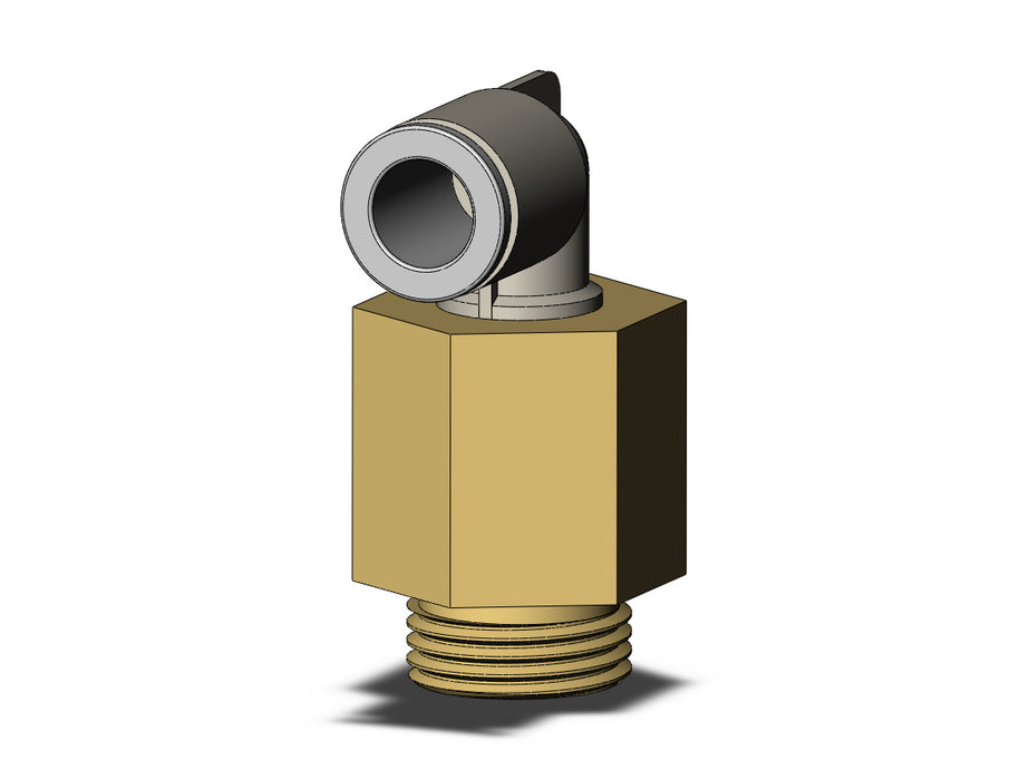 KQ2W08-G03A FITTING, EXT MALE ELBOW