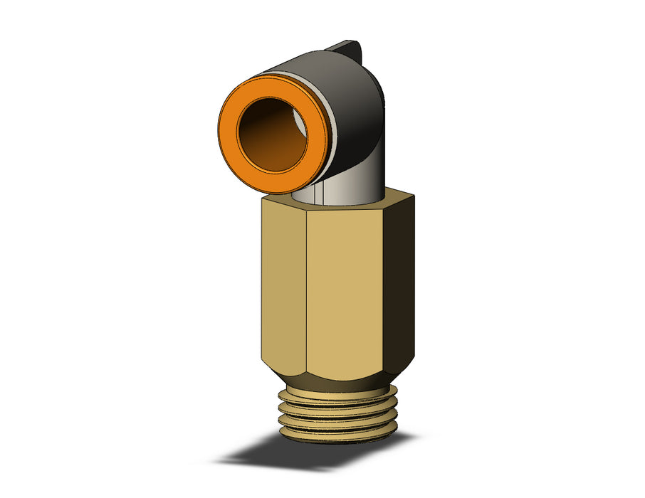 KQ2W09-U02A FITTING, EXT MALE ELBOW