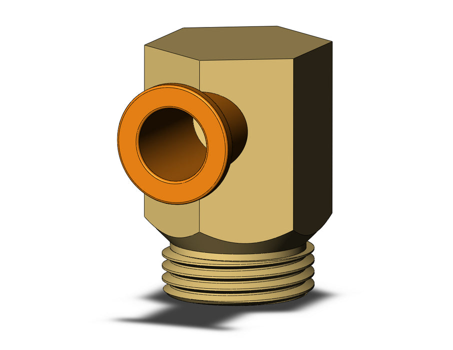 KQ2W09-U03A FITTING, EXT MALE ELBOW