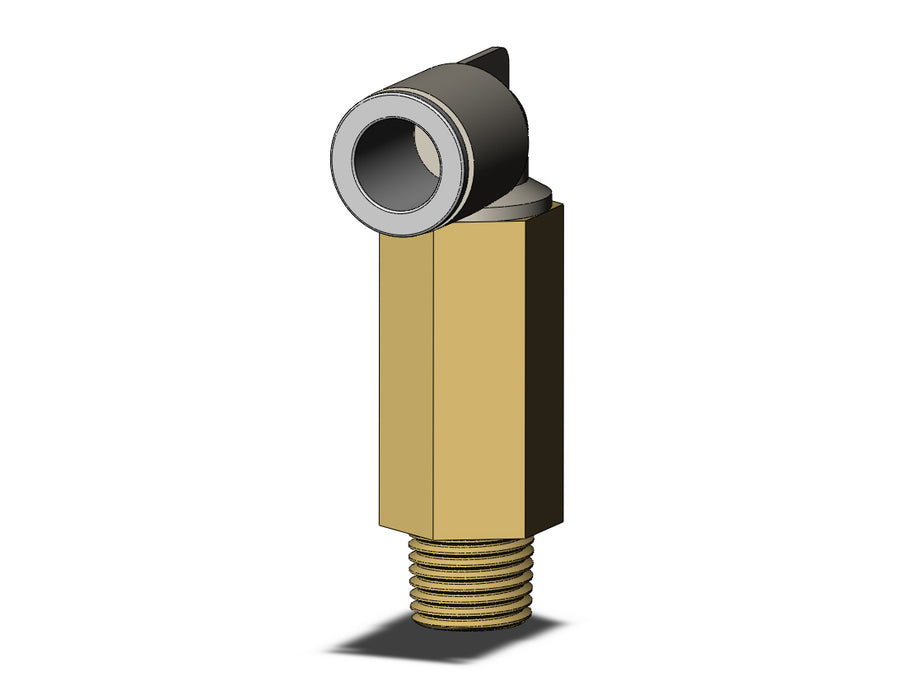 KQ2W10-02A FITTING, EXT MALE ELBOW
