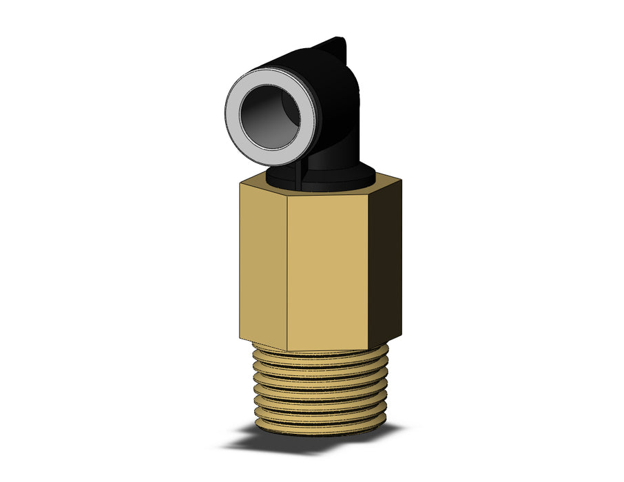 KQ2W10-04AS-X35 FITTING, EXT MALE ELBOW