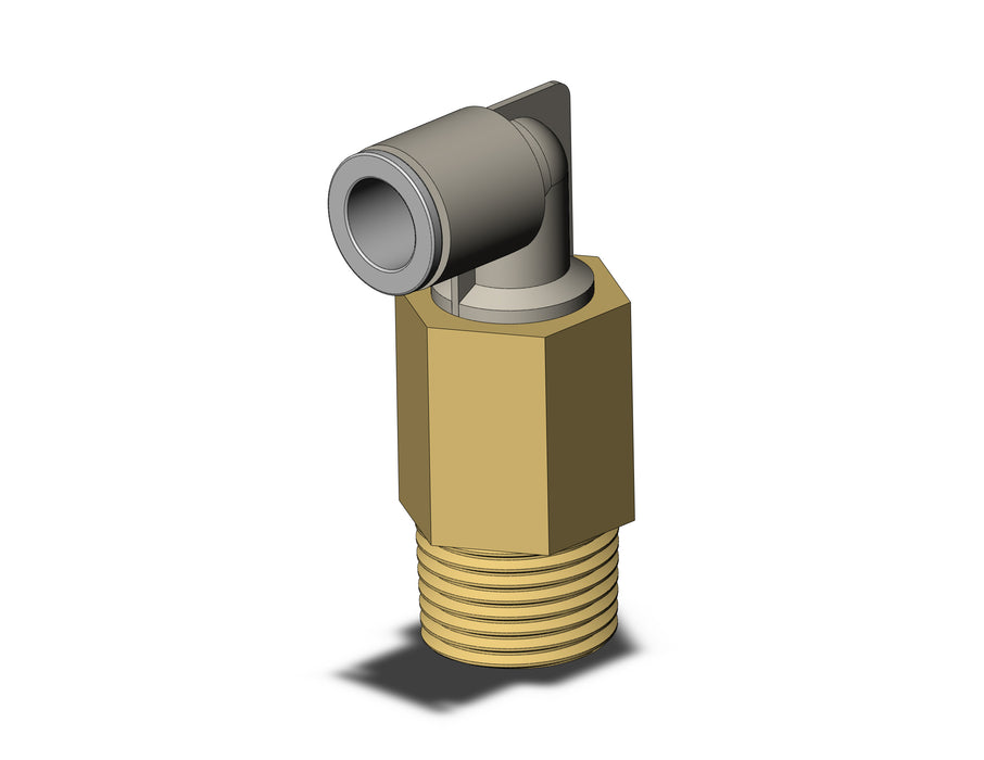KQ2W10-04AS FITTING, EXT MALE ELBOW