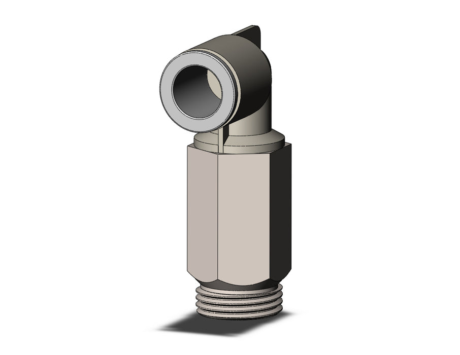 KQ2W10-U03N FITTING, EXT MALE ELBOW