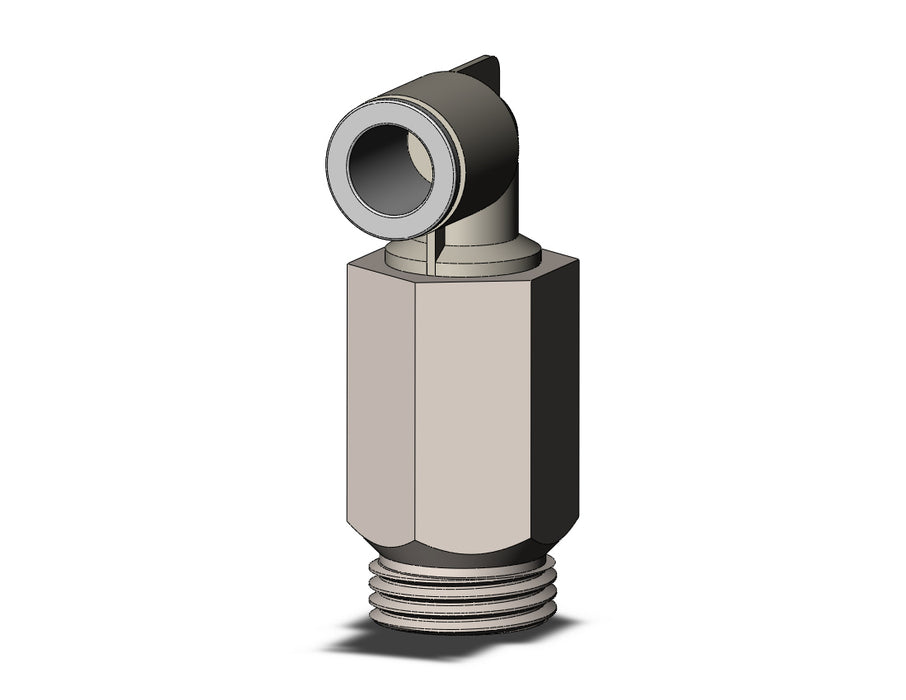 KQ2W10-U04N FITTING, EXT MALE ELBOW