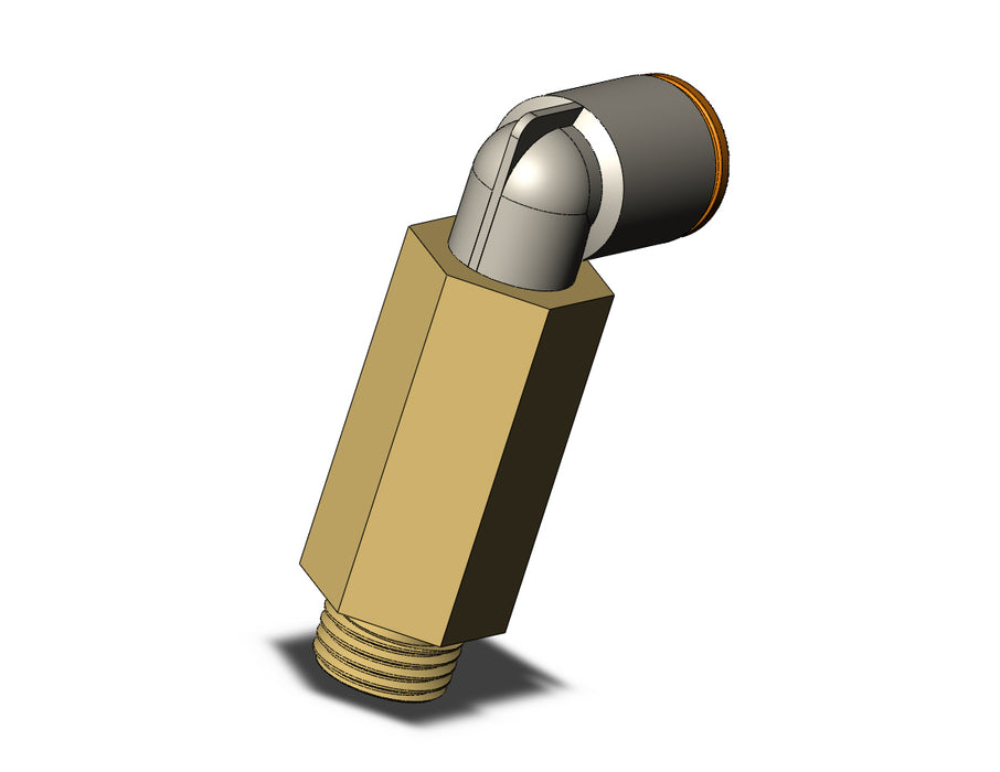 KQ2W11-02AP FITTING, EXT MALE ELBOW