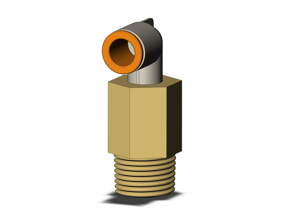 KQ2W11-04AS FITTING, EXT MALE ELBOW