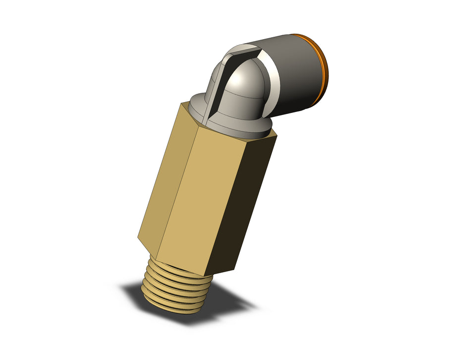 KQ2W11-35A FITTING, EXT MALE ELBOW