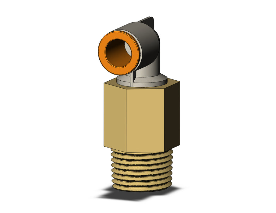 KQ2W11-37AS FITTING, EXT MALE ELBOW