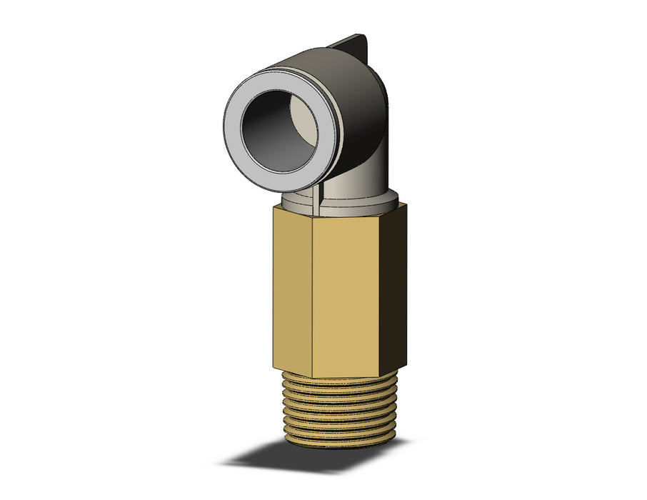 KQ2W12-03AS FITTING, EXT MALE ELBOW