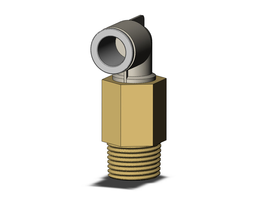 KQ2W12-04AS FITTING, EXT MALE ELBOW