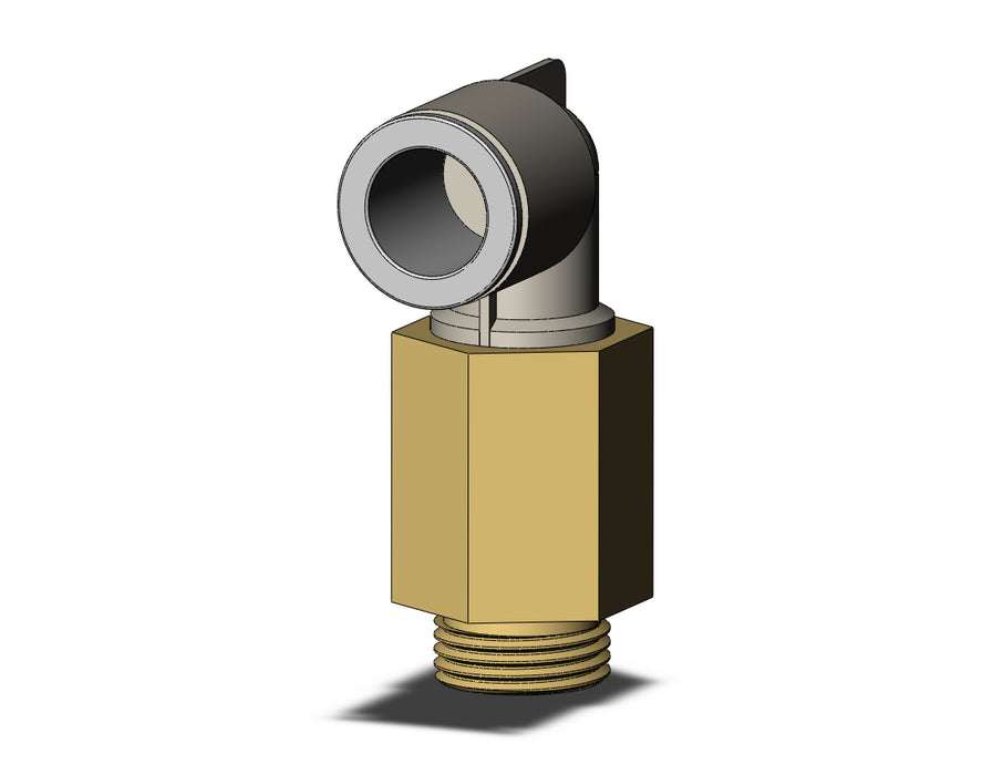 KQ2W12-G03A FITTING, EXT MALE ELBOW