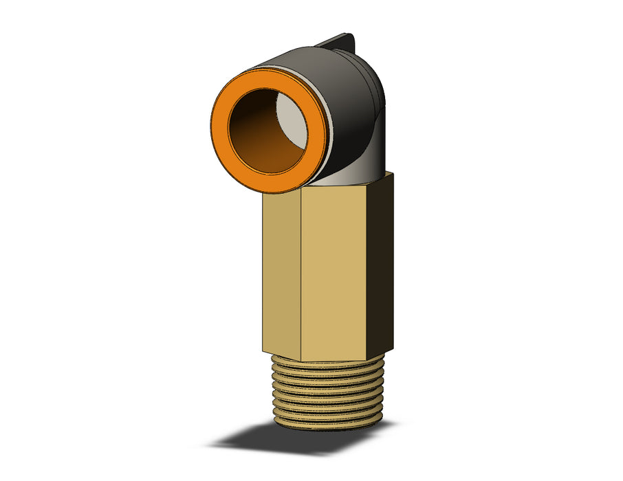 KQ2W13-03AS FITTING, EXT MALE ELBOW