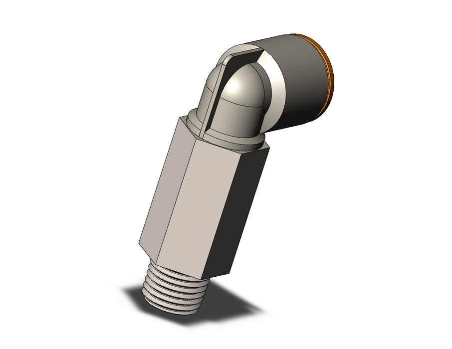 KQ2W13-35N FITTING, EXT MALE ELBOW