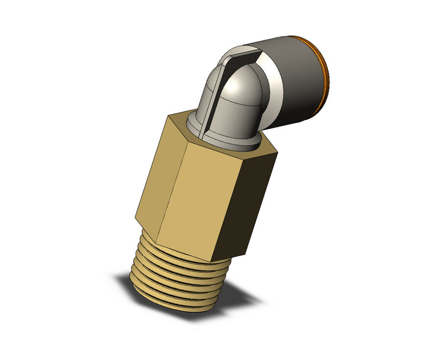 KQ2W13-37A FITTING, EXT MALE ELBOW