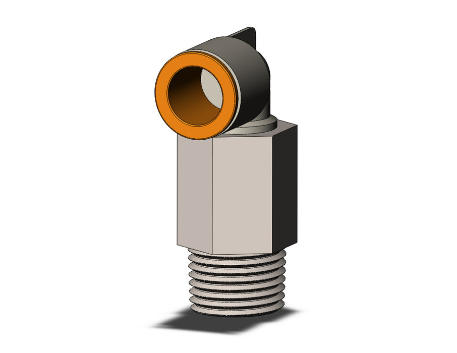 KQ2W13-37NS FITTING, EXT MALE ELBOW