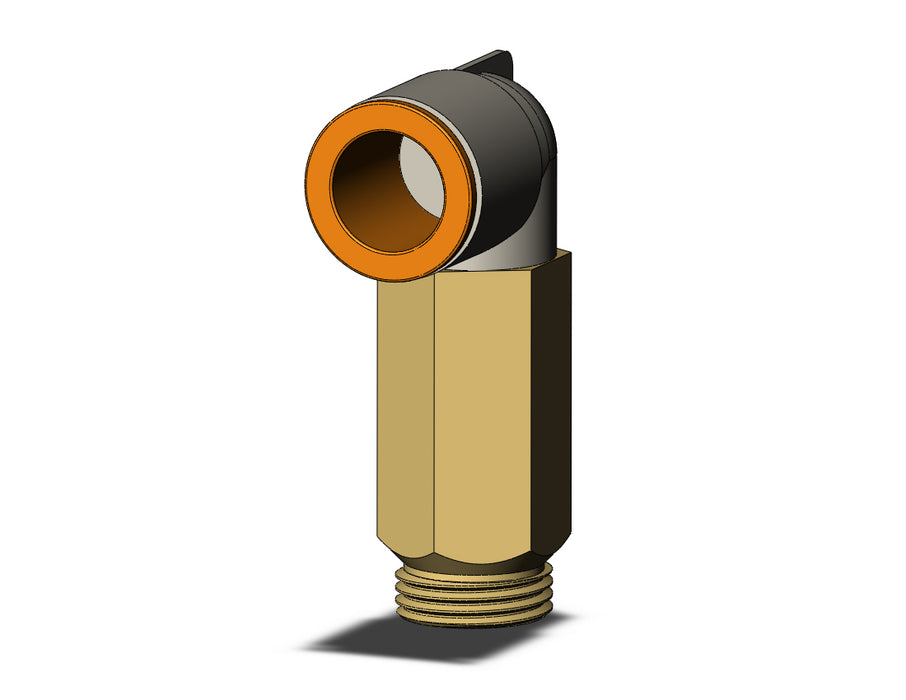 KQ2W13-U03A FITTING, EXT MALE ELBOW
