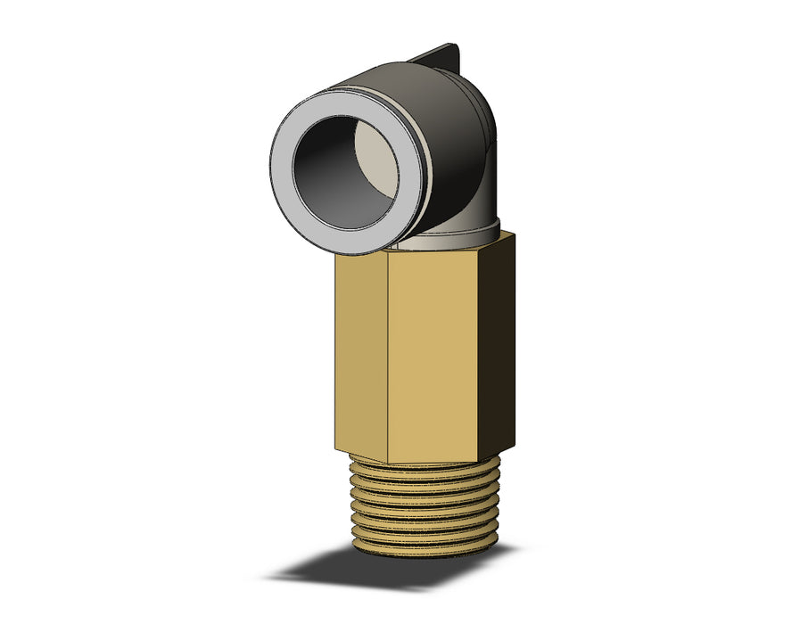 KQ2W16-04AS FITTING, EXT MALE ELBOW