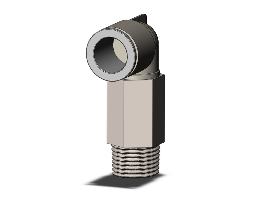KQ2W16-04NS FITTING, EXT MALE ELBOW